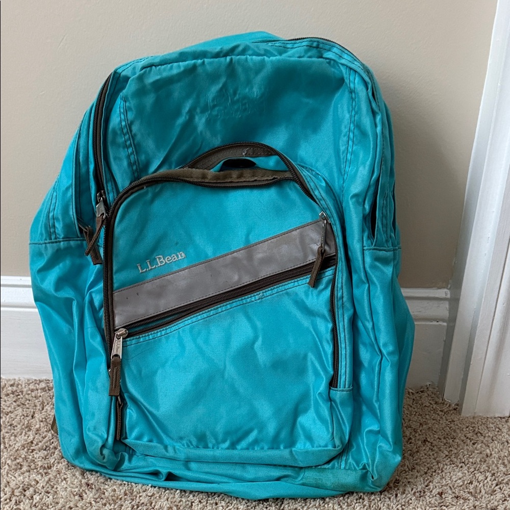 L.L. Bean Aqua and Backpack